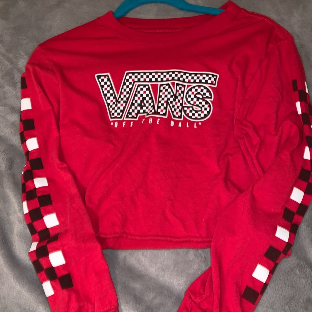 Vans cropped long sleeve